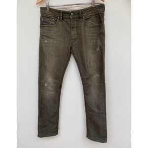 Diesel slim fit olive jeans in Olive - 30